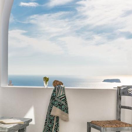 Aspronisi Luxury Villa With Caldera View Megalochori (Santorini) Quarto foto