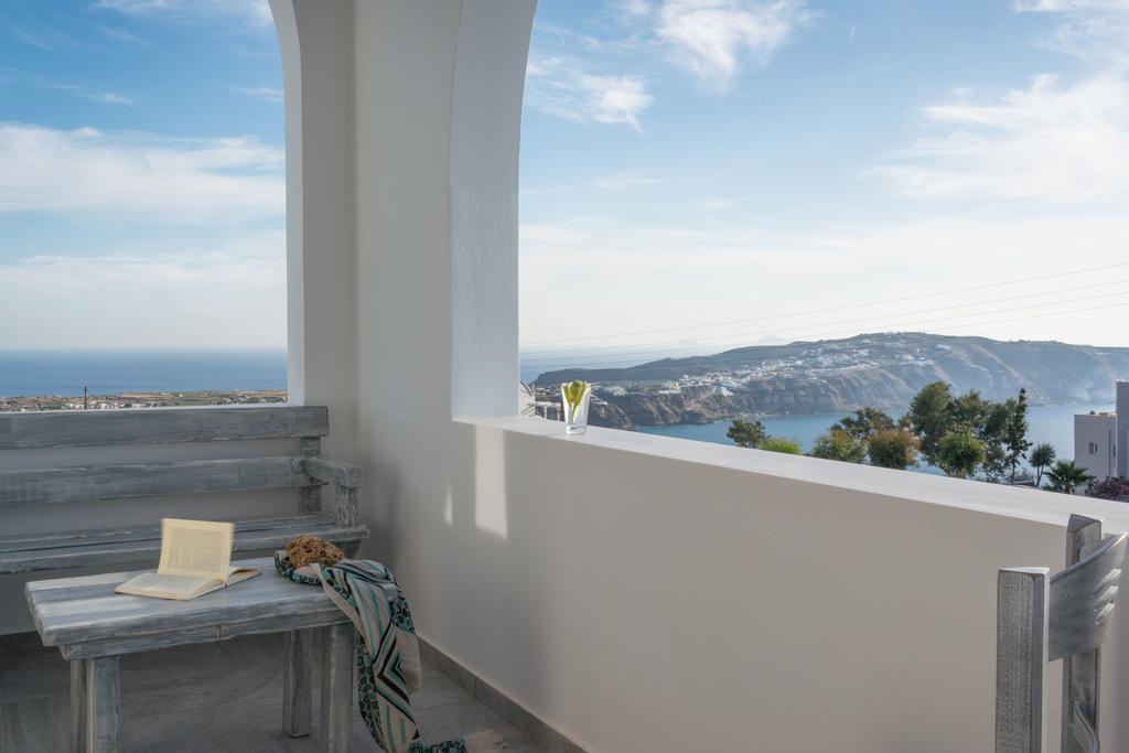 Aspronisi Luxury Villa With Caldera View Megalochori (Santorini) Quarto foto